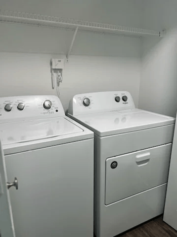 Washer/dryer connections